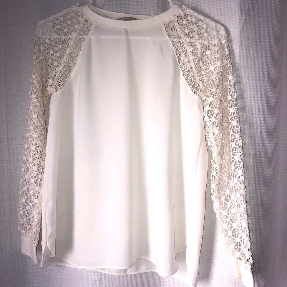 Long sleeve LOFT blouse size xxs